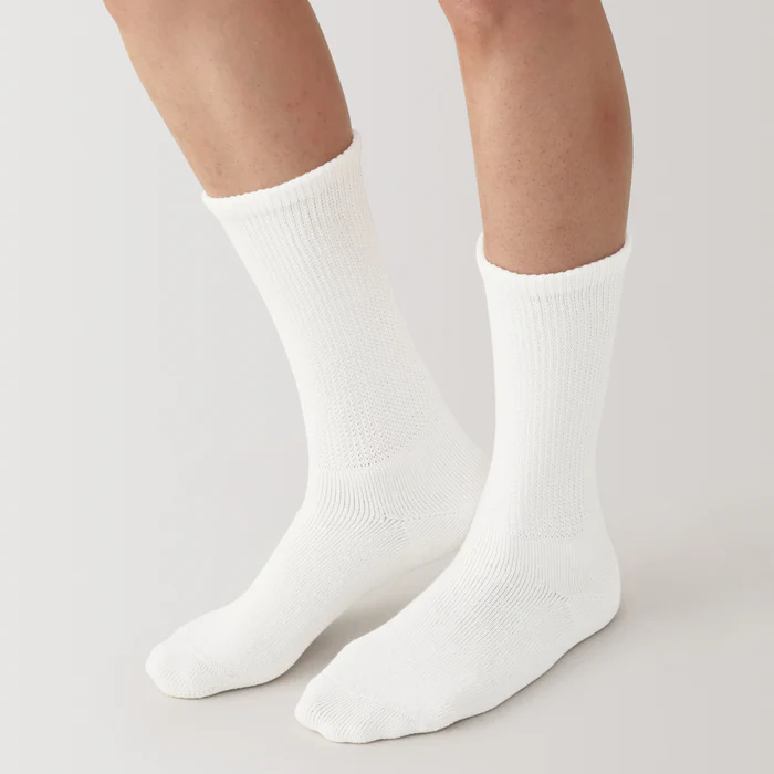 Right Angle Loose Top Pile Socks