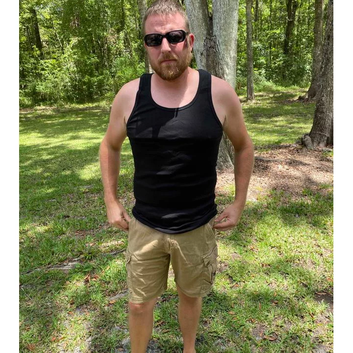 Men's Matte Plastic Rectangle Sunglasses with Smoke Lenses